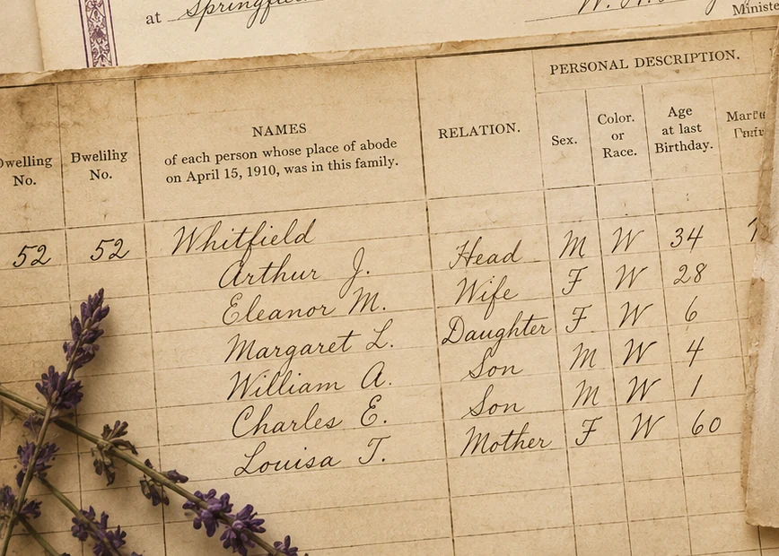 Historical census record