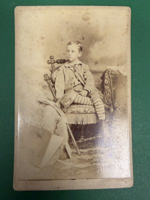 Frederick Augustus Leas — Childhood Portrait